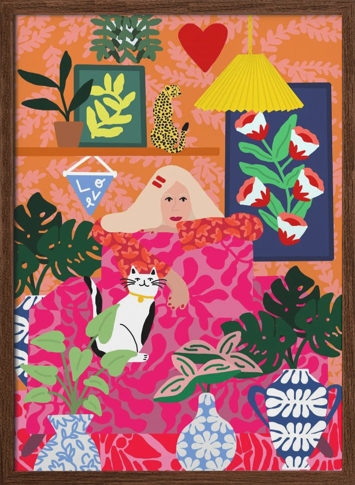 9933x14043 Din 66 - Stretched Canvas, Poster or Fine Art Print I Heart Wall Art