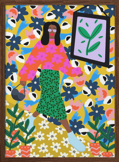 9933x14043 Din 25 - Stretched Canvas, Poster or Fine Art Print I Heart Wall Art