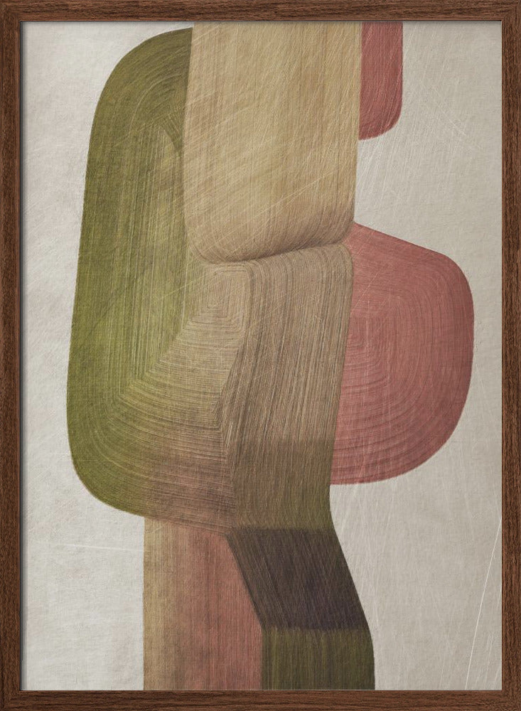 Metal Brushs nº3 - Stretched Canvas, Poster or Fine Art Print I Heart Wall Art