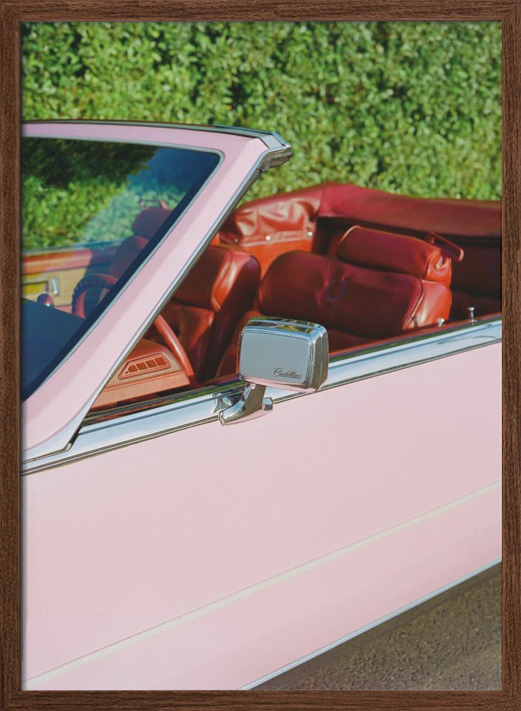 Pink Cadillac - Stretched Canvas, Poster or Fine Art Print I Heart Wall Art