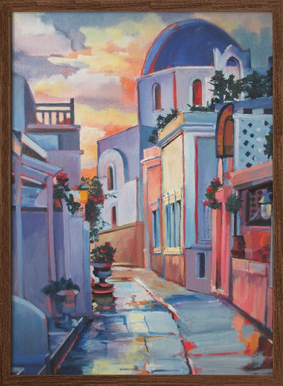 Greek Church - Stretched Canvas, Poster or Fine Art Print I Heart Wall Art