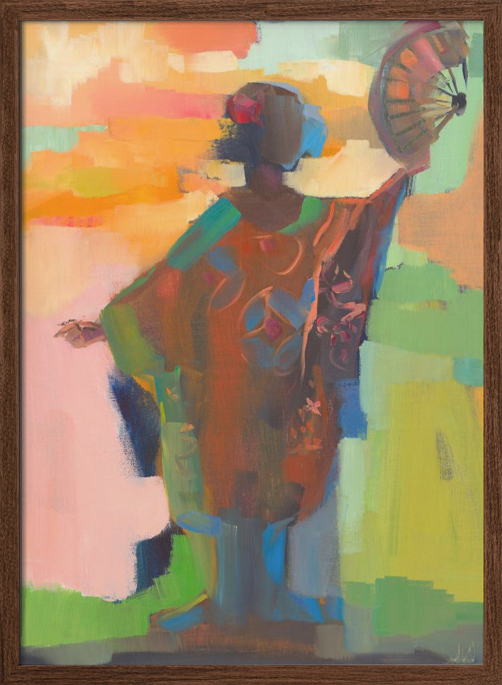 Kimono 3 - Stretched Canvas, Poster or Fine Art Print I Heart Wall Art