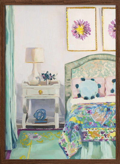 Mary Ellen S Bedroom - Stretched Canvas, Poster or Fine Art Print I Heart Wall Art