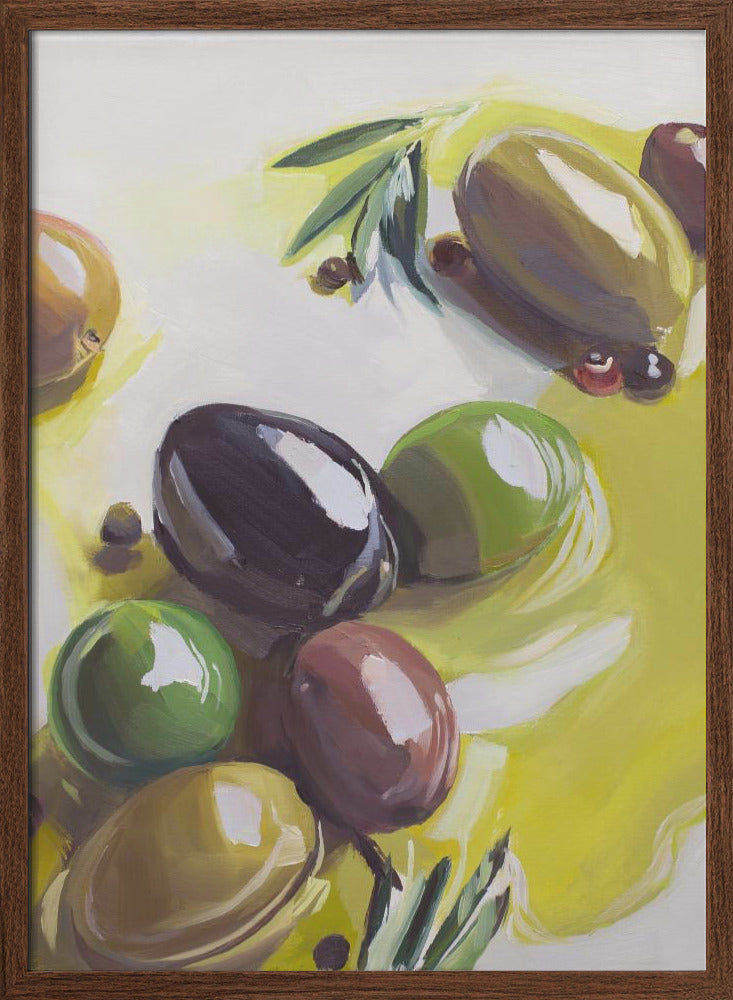 Olives - Stretched Canvas, Poster or Fine Art Print I Heart Wall Art