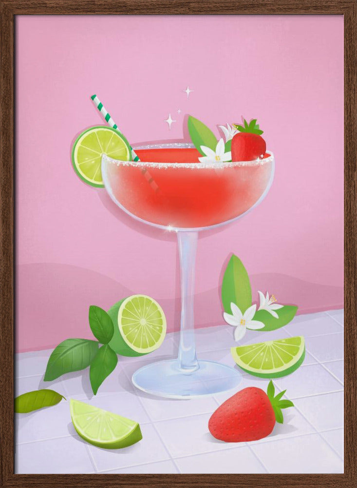 Daiquiri - Stretched Canvas, Poster or Fine Art Print I Heart Wall Art