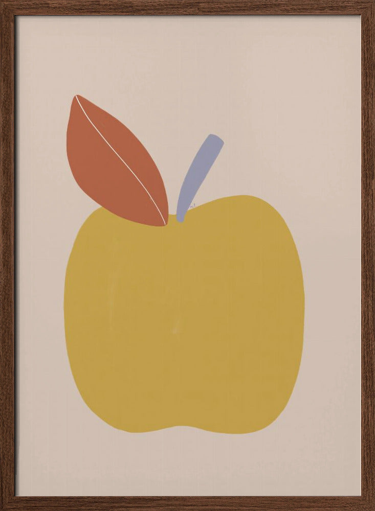 Apple - Stretched Canvas, Poster or Fine Art Print I Heart Wall Art