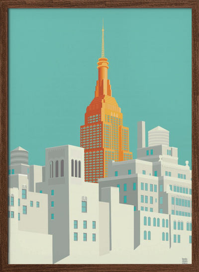 New York View from the highline - Stretched Canvas, Poster or Fine Art Print I Heart Wall Art