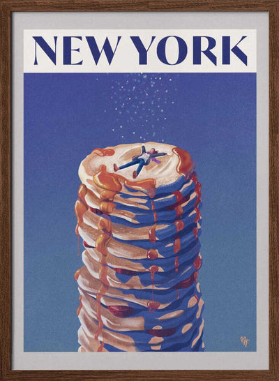 New York - Stretched Canvas, Poster or Fine Art Print