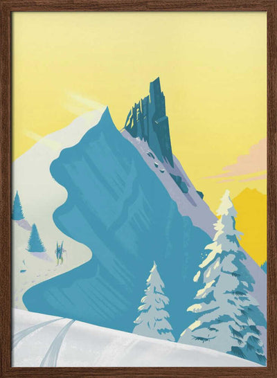 Virgin Powder - Stretched Canvas, Poster or Fine Art Print