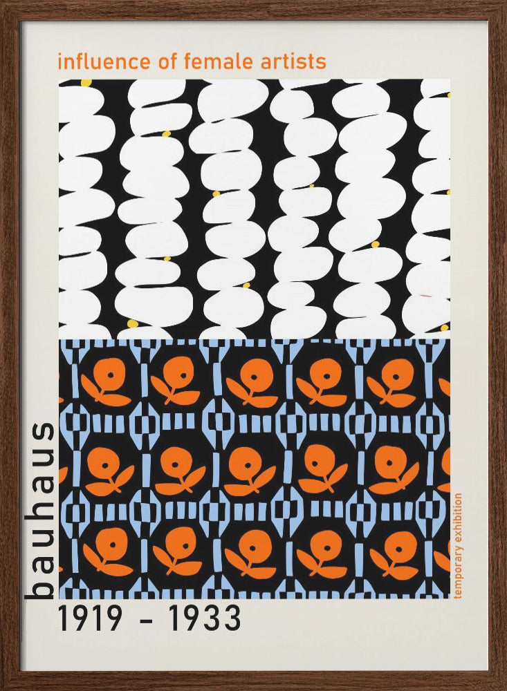 Bauhaus Female Artists - Stretched Canvas, Poster or Fine Art Print I Heart Wall Art