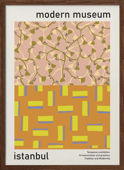 Modern Museum Istanbul - Stretched Canvas, Poster or Fine Art Print I Heart Wall Art