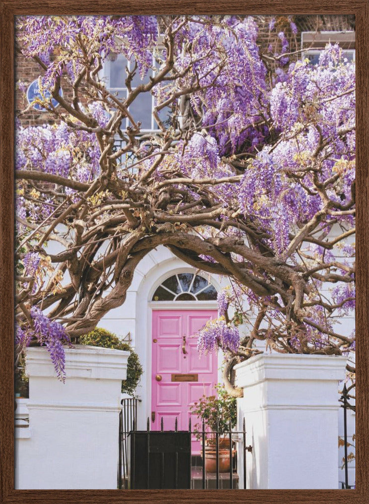 Wisteria Dreams - Stretched Canvas, Poster or Fine Art Print I Heart Wall Art