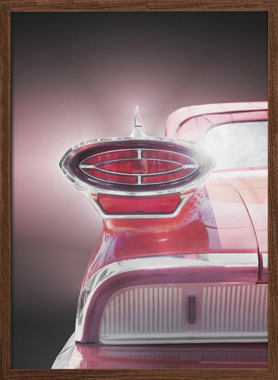 American classic car 98 1959 convertible - Stretched Canvas, Poster or Fine Art Print I Heart Wall Art