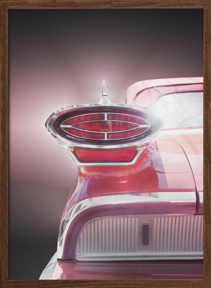 American classic car 98 1959 convertible - Stretched Canvas, Poster or Fine Art Print I Heart Wall Art