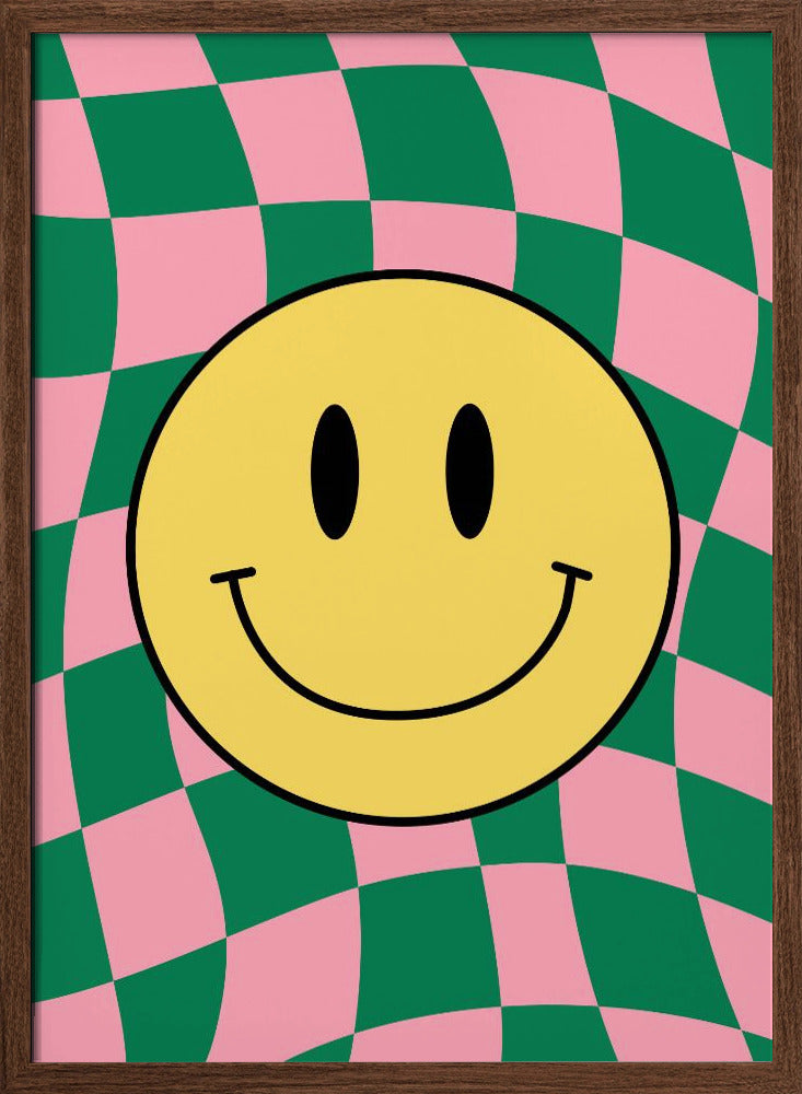 Checkered Bliss - Stretched Canvas, Poster or Fine Art Print I Heart Wall Art