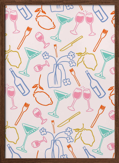 Tuscan Evening - Stretched Canvas, Poster or Fine Art Print I Heart Wall Art