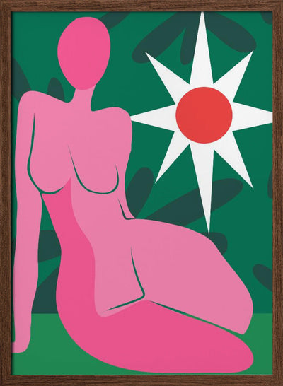 Pink Reverie - Stretched Canvas, Poster or Fine Art Print I Heart Wall Art