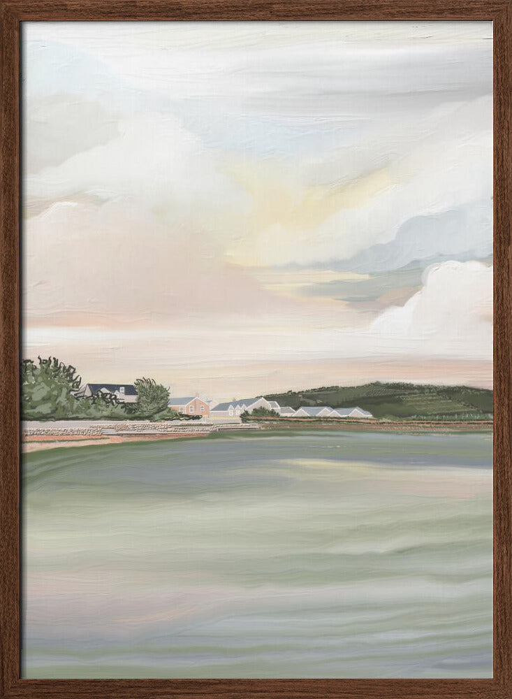 She Is Rising,  Stellenbosch, South Africa - Stretched Canvas, Poster or Fine Art Print I Heart Wall Art