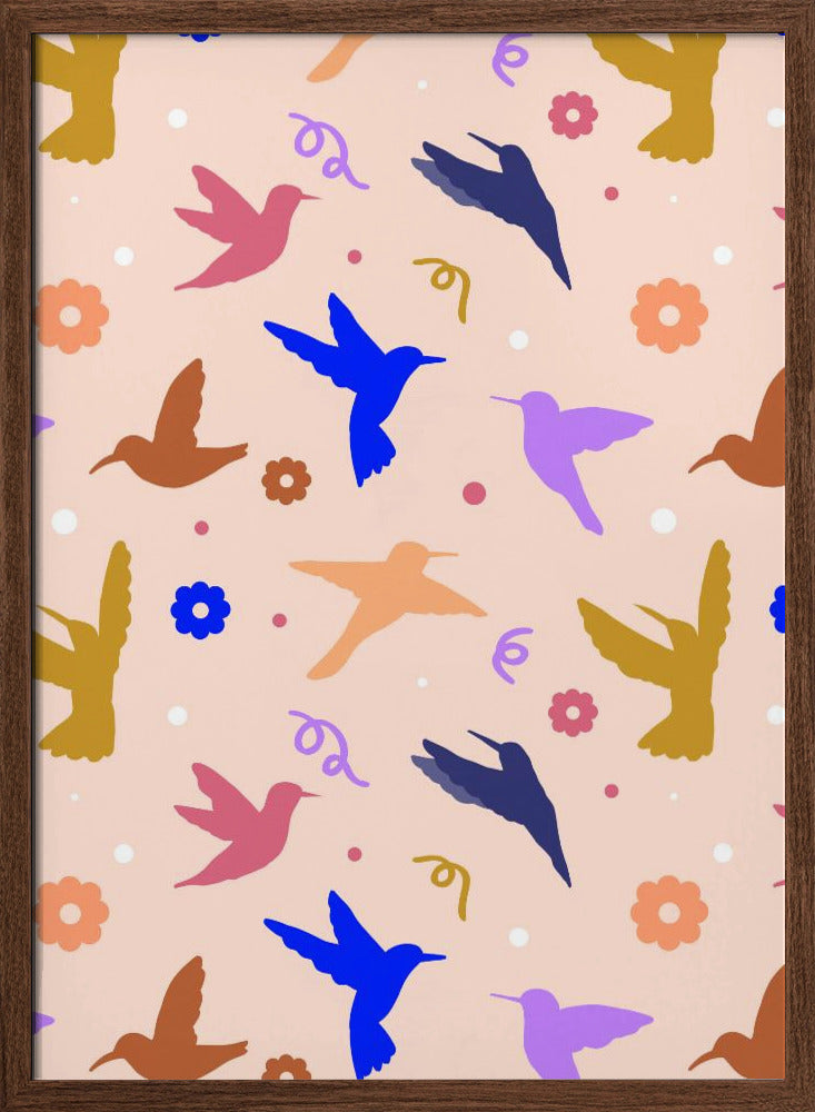 Birds in the Air - Stretched Canvas, Poster or Fine Art Print I Heart Wall Art