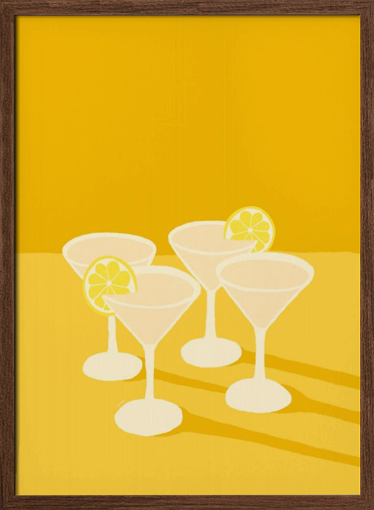 DRINKZ - Stretched Canvas, Poster or Fine Art Print I Heart Wall Art