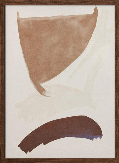 Geometric figure I - Stretched Canvas, Poster or Fine Art Print I Heart Wall Art