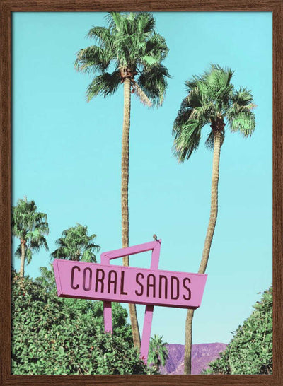 Retro Paradise Vibes - Stretched Canvas, Poster or Fine Art Print I Heart Wall Art