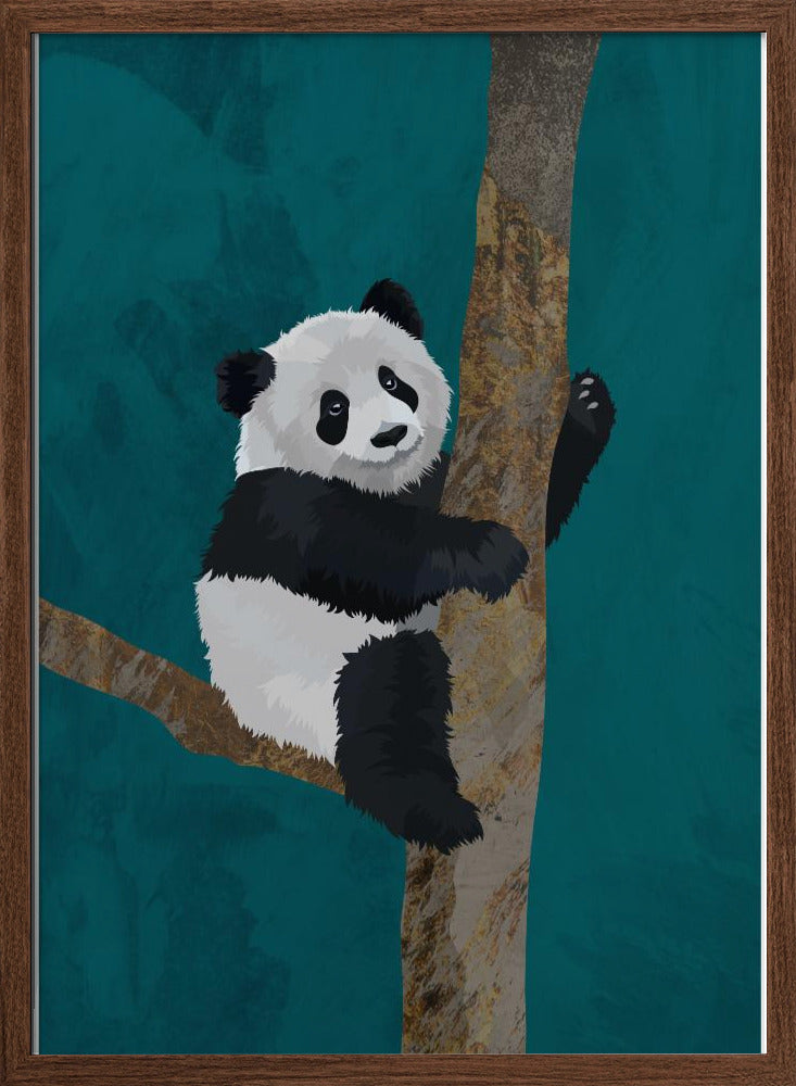 Panda - Stretched Canvas, Poster or Fine Art Print I Heart Wall Art