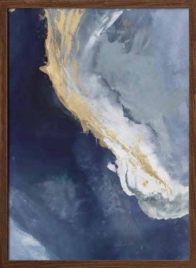 Golden Drift - Stretched Canvas, Poster or Fine Art Print I Heart Wall Art