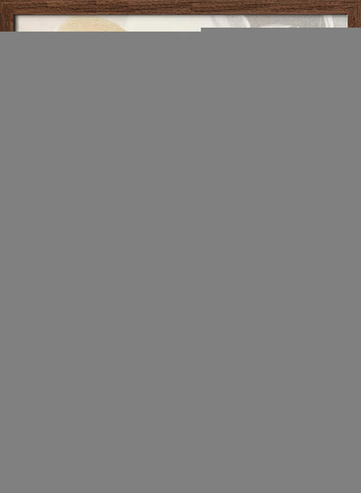 Swirling White and Gray Lines - Stretched Canvas, Poster or Fine Art Print I Heart Wall Art