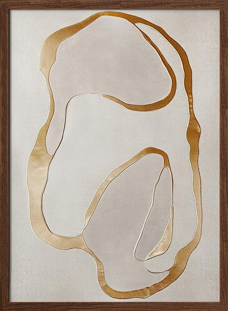 Golden Whispers - Stretched Canvas, Poster or Fine Art Print I Heart Wall Art