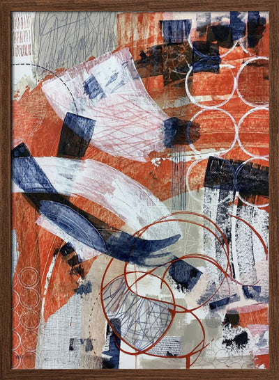 Vibrant Chaos - Stretched Canvas, Poster or Fine Art Print I Heart Wall Art