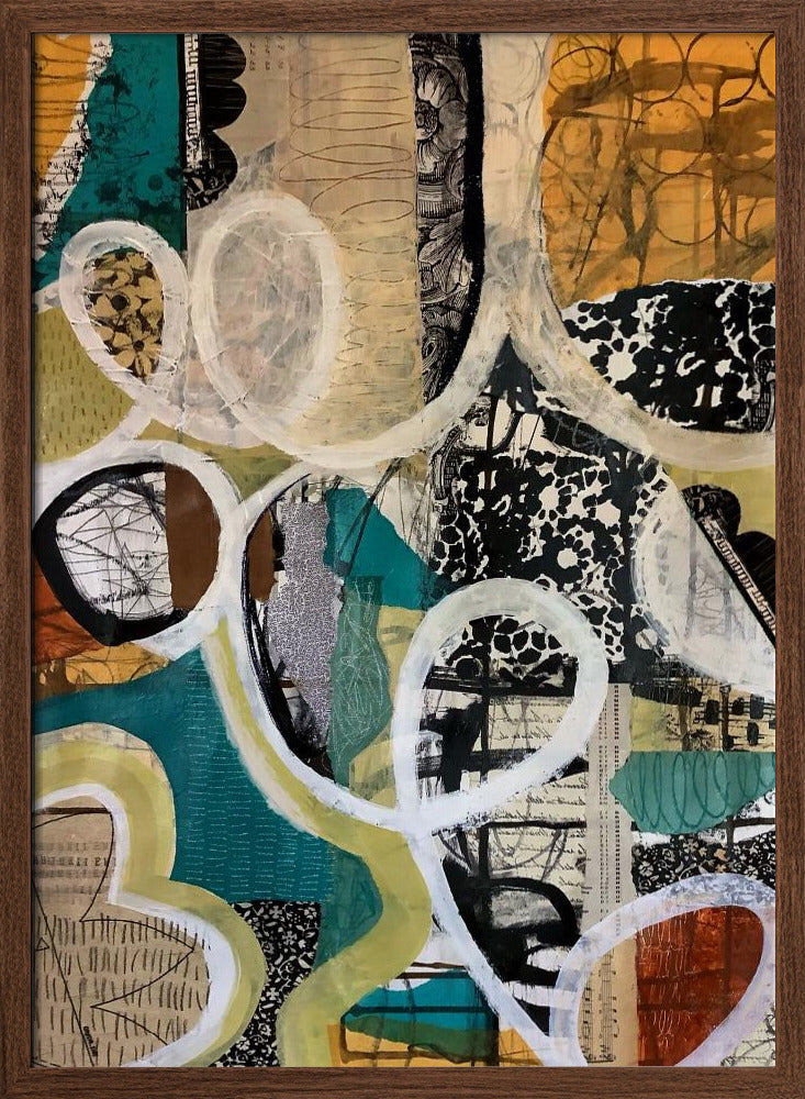 Long And Winding Road - Stretched Canvas, Poster or Fine Art Print I Heart Wall Art