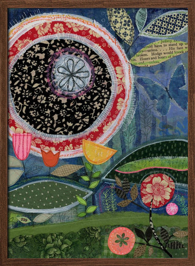 Intricate Patterns And Bold Colors - Stretched Canvas, Poster or Fine Art Print I Heart Wall Art