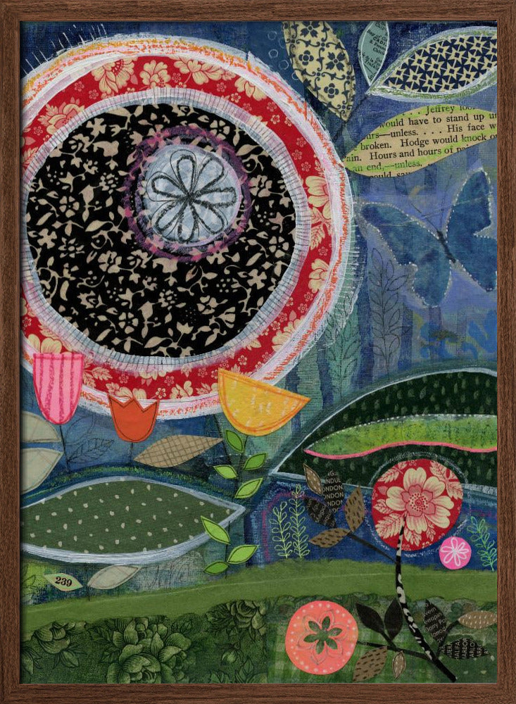 Intricate Patterns And Bold Colors - Stretched Canvas, Poster or Fine Art Print I Heart Wall Art