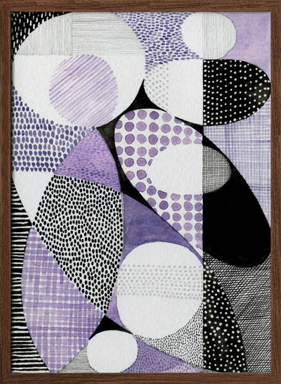 Dynamic Geometric Patterns - Stretched Canvas, Poster or Fine Art Print I Heart Wall Art