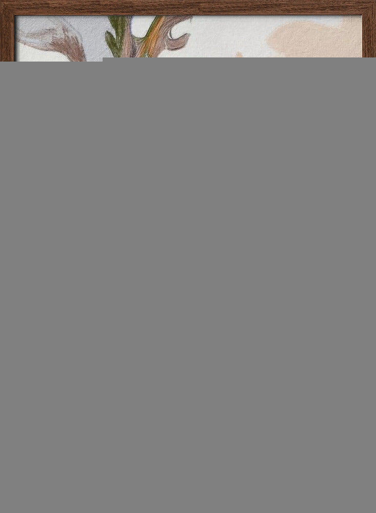 April flowers I - Stretched Canvas, Poster or Fine Art Print I Heart Wall Art