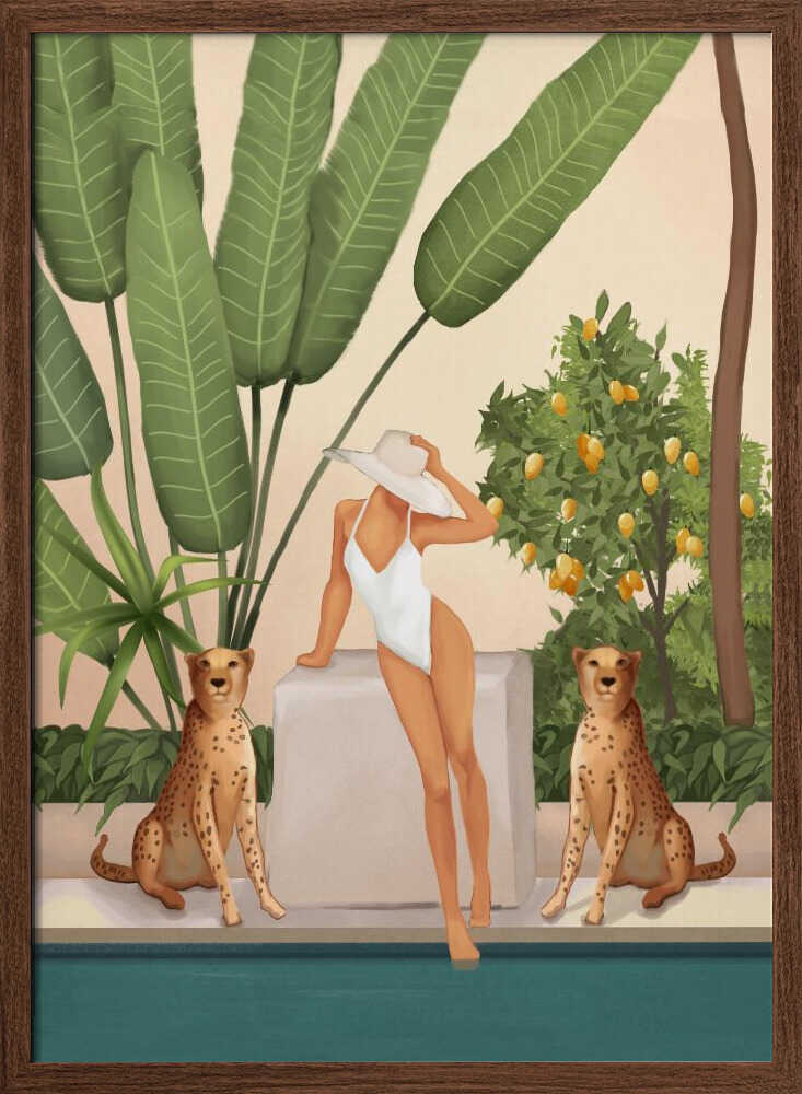 Summer In the Wild - Stretched Canvas, Poster or Fine Art Print