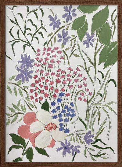 Summer Blossoms - Stretched Canvas, Poster or Fine Art Print