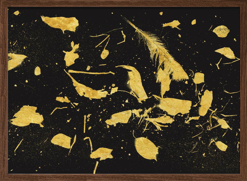 Gold Dust - Stretched Canvas, Poster or Fine Art Print I Heart Wall Art