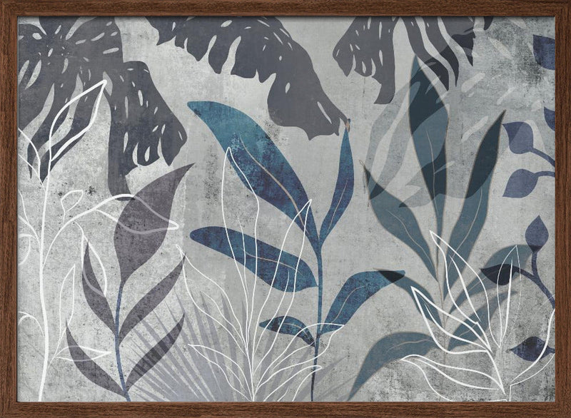 Modern Botanical No3 - Stretched Canvas, Poster or Fine Art Print I Heart Wall Art