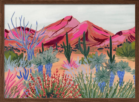 Desert Landscape Painting