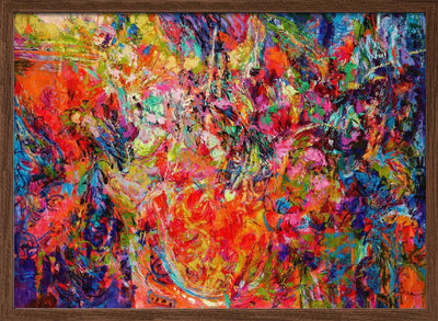 Ethereal Blossom Glow - Stretched Canvas, Poster or Fine Art Print I Heart Wall Art