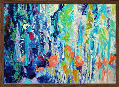 Brilliant Bloom Scape - Stretched Canvas, Poster or Fine Art Print I Heart Wall Art