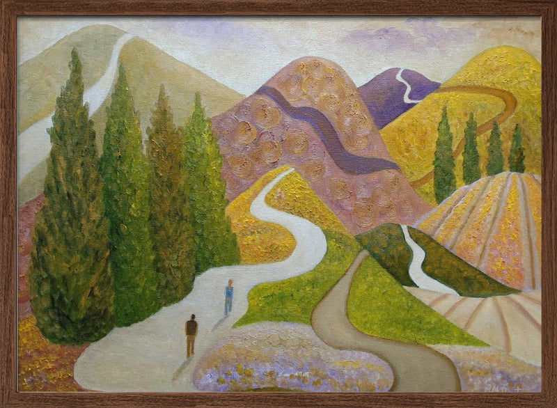 Same Direction - Stretched Canvas, Poster or Fine Art Print I Heart Wall Art