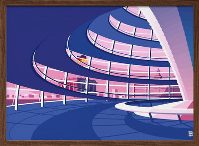 Berlin Reichstag - Stretched Canvas, Poster or Fine Art Print I Heart Wall Art