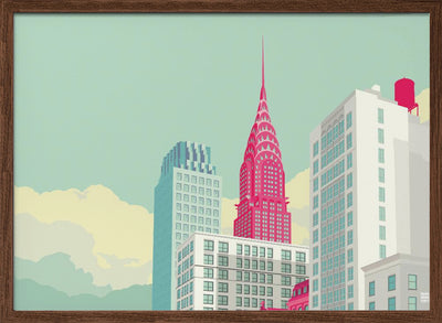 New York Park Avenue - Stretched Canvas, Poster or Fine Art Print I Heart Wall Art
