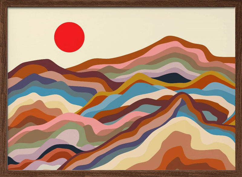 Earthen Majesty - Stretched Canvas, Poster or Fine Art Print I Heart Wall Art