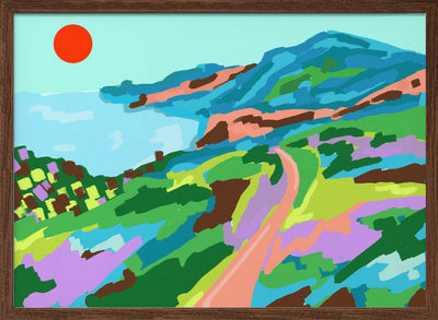 Vivid Vistas - Stretched Canvas, Poster or Fine Art Print I Heart Wall Art