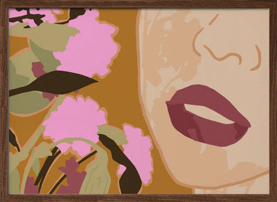 Purple Passion - Stretched Canvas, Poster or Fine Art Print I Heart Wall Art