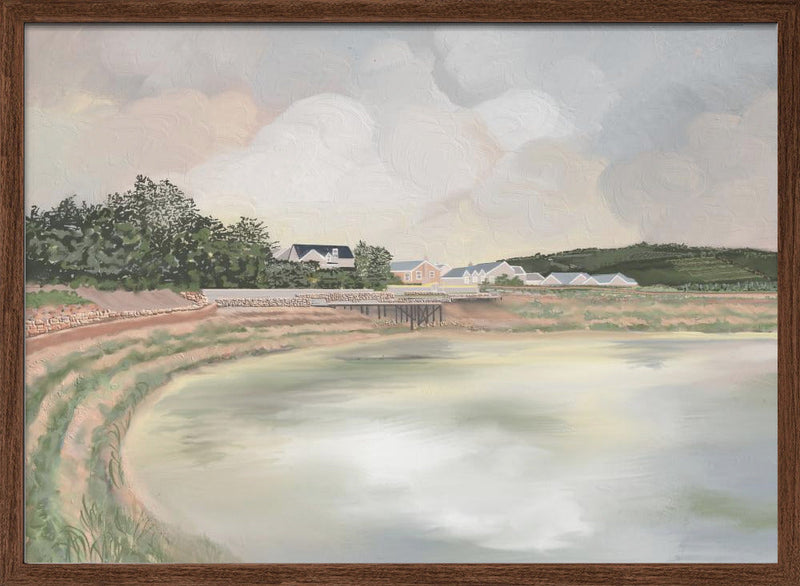 Watch Her Rise, Stellenbosch, South Africa - Stretched Canvas, Poster or Fine Art Print I Heart Wall Art